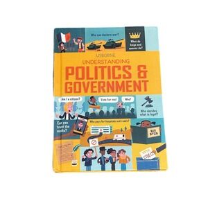 Usborne Understanding Politics and Government Kids Educational Book homeschool